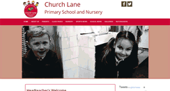 Desktop Screenshot of churchlaneprimary.org.uk